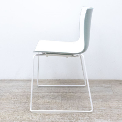 ARPER Catifa 46 Chaise Gris Vert