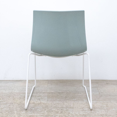ARPER Catifa 46 Chaise Gris Vert
