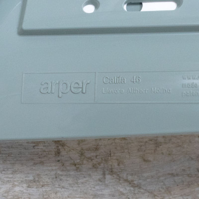 ARPER Catifa 46 Chaise Gris Vert