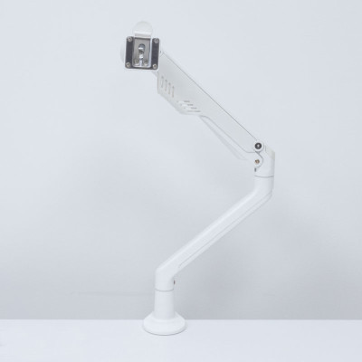 Bras d'écran simple Blanc