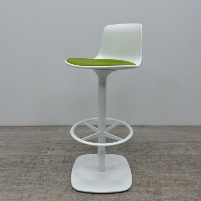 Tabouret Enea Lotus Blanc / Vert 