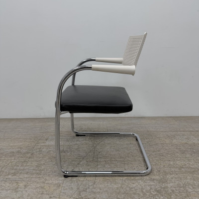 Vitra Visavis Crème / Noir