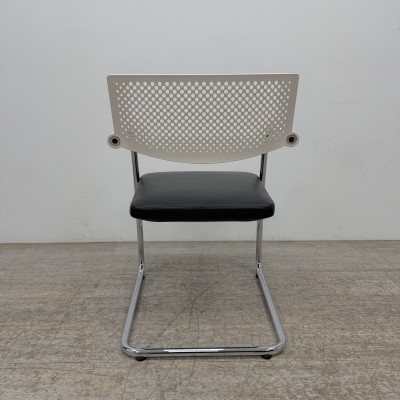 Vitra Visavis Crème / Noir