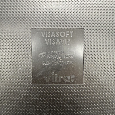 Vitra Visavis Crème / Noir