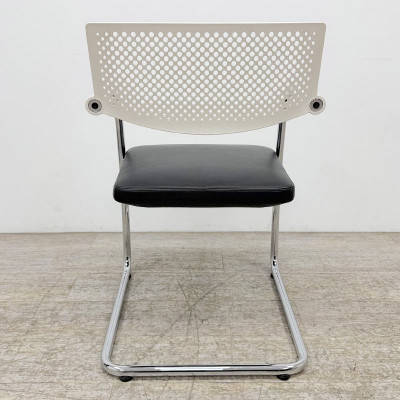Vitra Visavis Crème / Noir