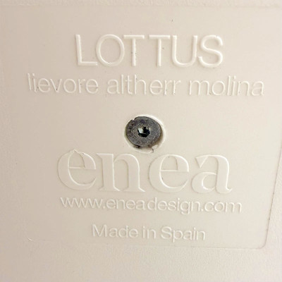 Tabouret haut d'occasion reconditionné Enea Lotus Blanc / Vert