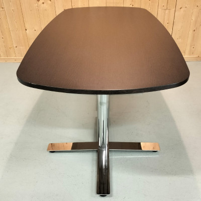 KINNARPS Table L180 Wengé / Chromé