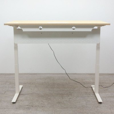 Bureau électrique L160 Frêne /Blanc