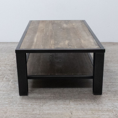 Table basse L120 Bois / Noir