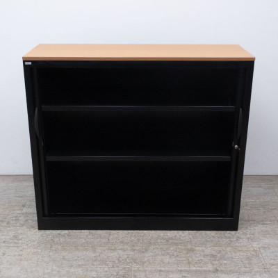 MAJENCIA basse L120 Noir/ Merisier