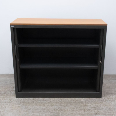 MAJENCIA basse L120 Brun/ Merisier