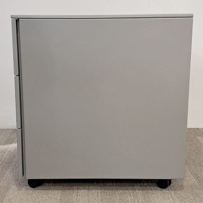 Caisson mobile 3 tiroirs Gris