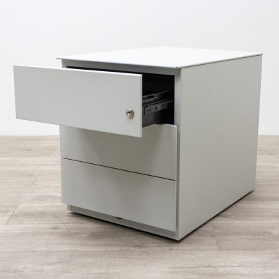 Caisson 3 tiroirs Gris Clair