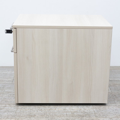 Steelcase Caisson 2 tiroirs Acacia