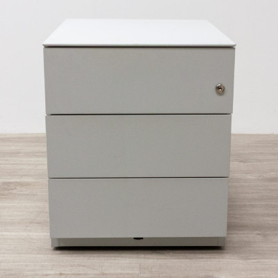 Caisson 3 tiroirs Gris Clair