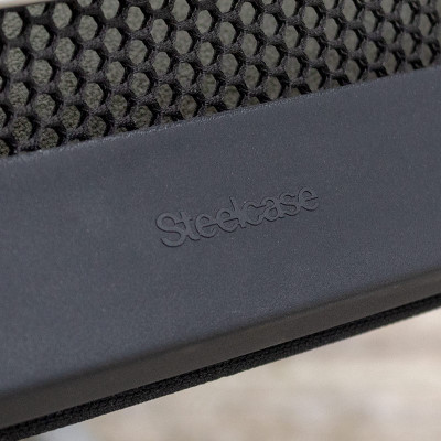 Steelcase Think Luge reconditionné Kaki / Noir
