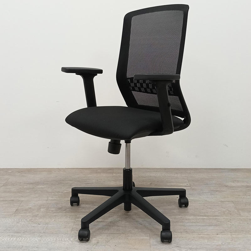 Fauteuil ergonomique Noir 2D