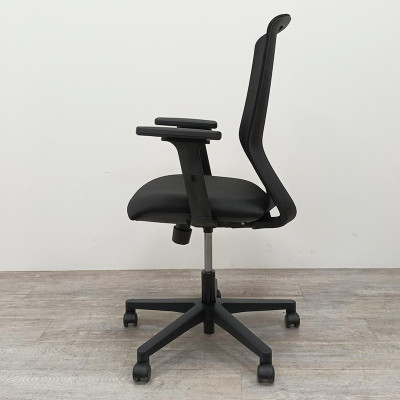 Fauteuil ergonomique Noir 2D