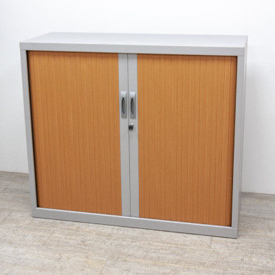 Basse L120 Merisier / Gris Alu.