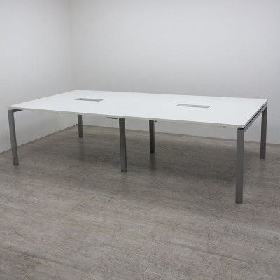 Table réunion Majencia L280 Blanc