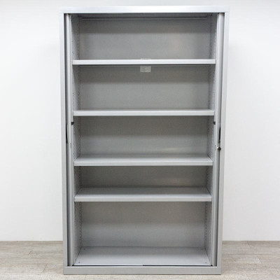 Armoire haute L120 Gris Clair
