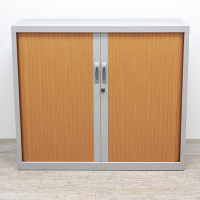 Basse L120 Merisier / Gris Alu.