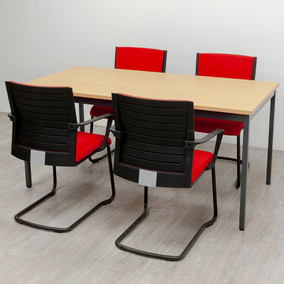 Table polyvalente 160x80 Hêtre Anth