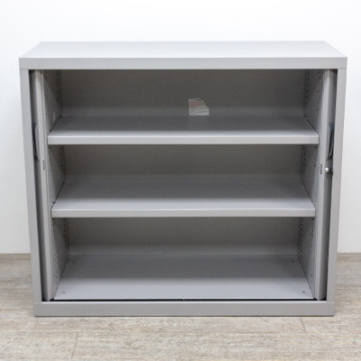 Basse L120 Merisier / Gris Alu.