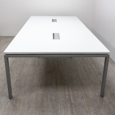 Table réunion Majencia L280 Blanc