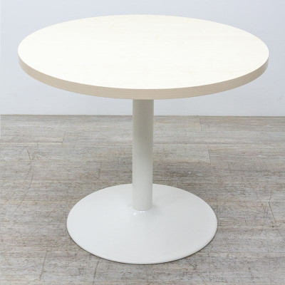 Haworth table ronde Ø90 Érable Blc