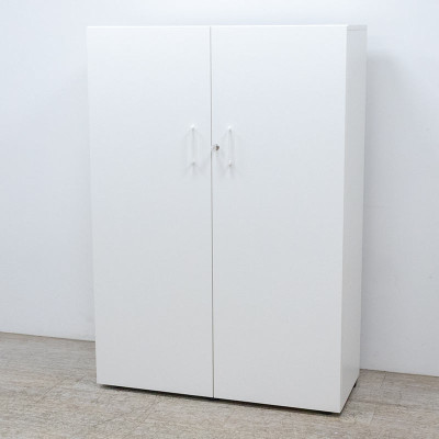 Armoire mi-haute L100 Blc + Acous.