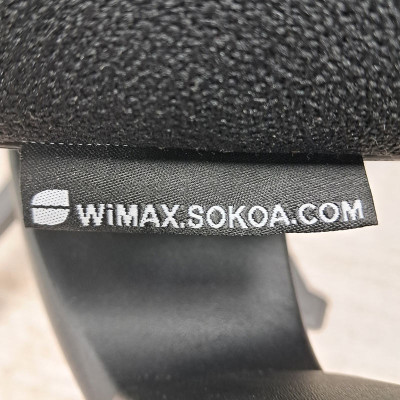 SOKOA Wimax tissu résille noir 3D