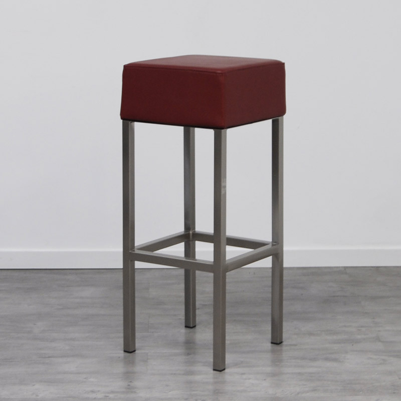 Tabouret Cube PEDRALI Mauve