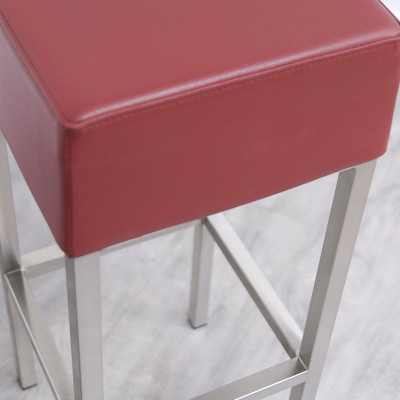 Tabouret Cube PEDRALI Mauve