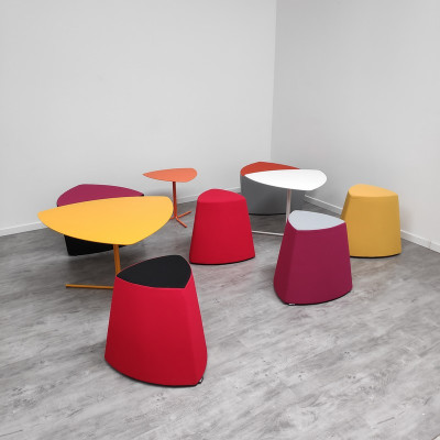 Kastel Kensho Pouf Jaune