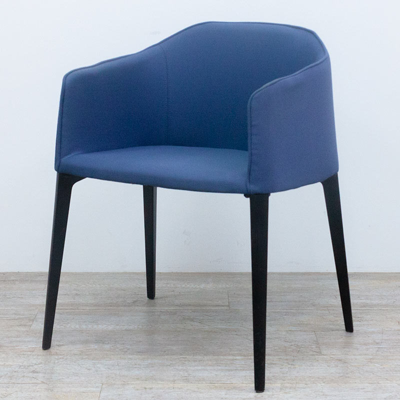 Chaise Pedrali Laja Bleu Foncé