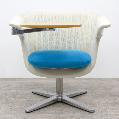 Steelcase I2I + tablette Beige/Bleu