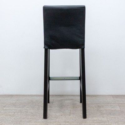 IKEA Tabouret haut similicuir Noir