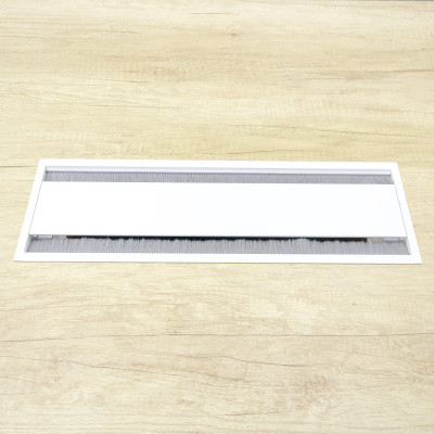 Table de réunion L300 Chêne / Blanc