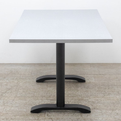 Table de réfectoire reconditionnée  L110 Gris 2nd Choix