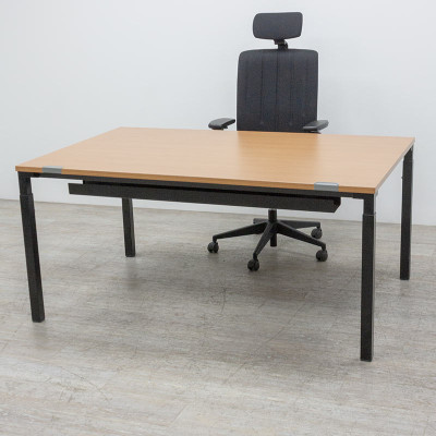 Steelcase Kalidro L160 Noyer / Noir