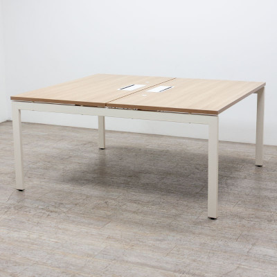 MDD OGI U Bench 2 postes L140 Cacao