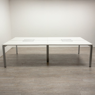 Steelcase FrameOne bench 4 postes