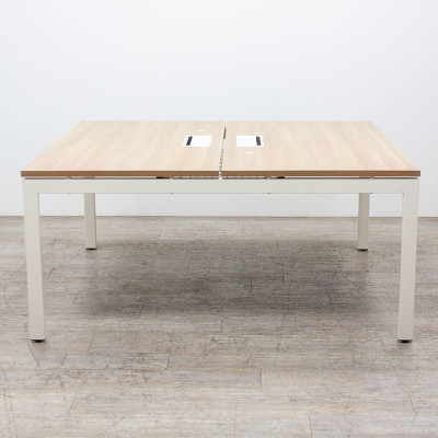 MDD OGI U Bench 2 postes L140 Cacao