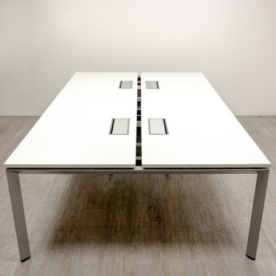 Steelcase FrameOne bench 4 postes