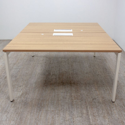 MDD OGI U Bench 2 postes L140 Cacao