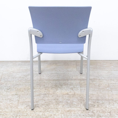 Chaise plastique Bleu 2nd Choix