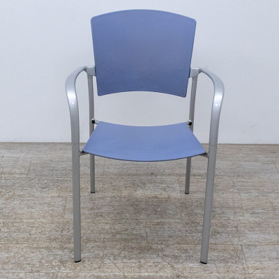 Chaise accoudoirs Bleu 2nd Choix