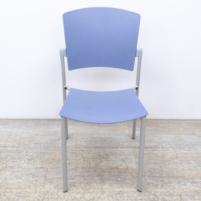 Chaise plastique Bleu 2nd Choix