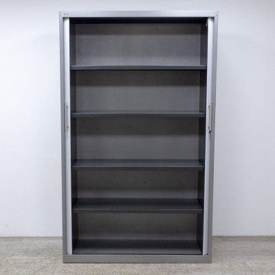Armoire haute L120 Gris 2nd Choix